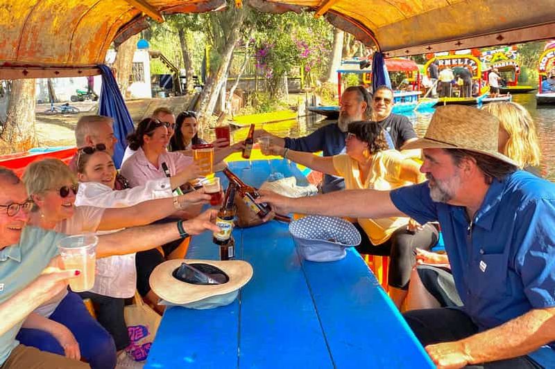 Billet Mexico : tour en bateau tout compris à Xochimilco