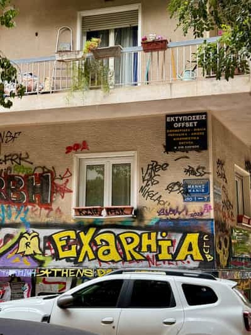 Billet Athènes : visite à pied d'Exarcheia et de ses cafés, avec histoire moderne