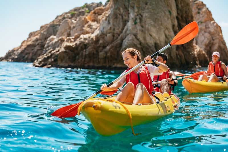 Billet Barcelone : Tossa de Mar - Excursion en kayak et plongée en apnée avec repas à 3 plats