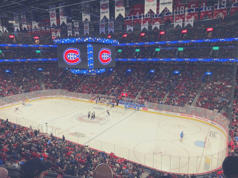 Billet Centre Bell : Billet pour un match de hockey sur glace des Canadiens de Montréal