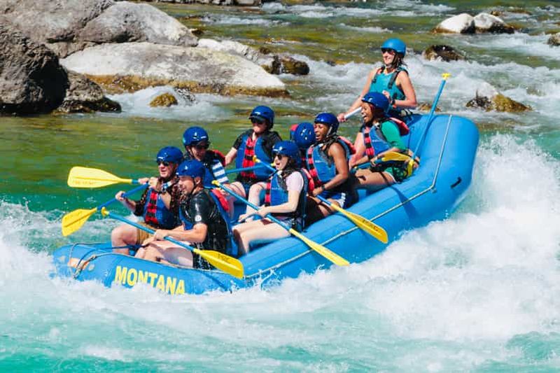Billet Parc national des Glaciers : excursion d'une demi-journée en rafting en eaux vives