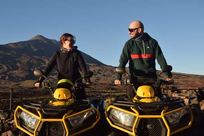 Billet Tenerife : excursion en quad au coucher du soleil dans le parc national du Teide