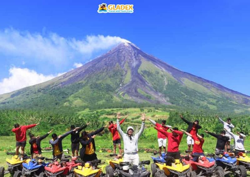 Billet Legazpi : quad au volcan Mayon, ruines de Cagsawa et ferme