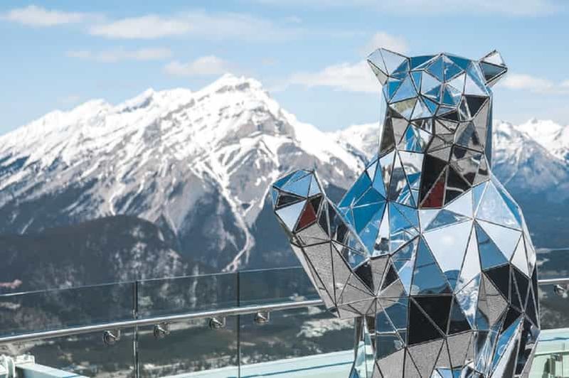 Billet Banff/Calgary : visite à la journée du parc national de Banff et du canyon Johnston