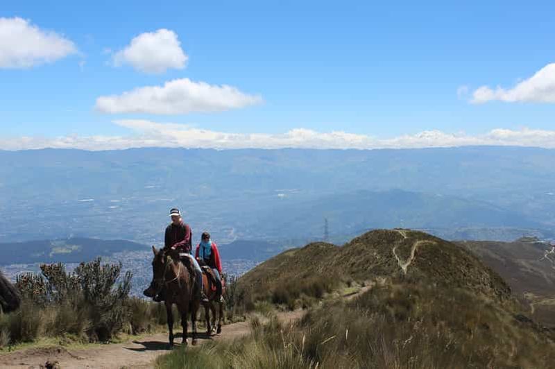 Billet Excursion à Quito, Teleferico et Volcan Pichincha à cheval
