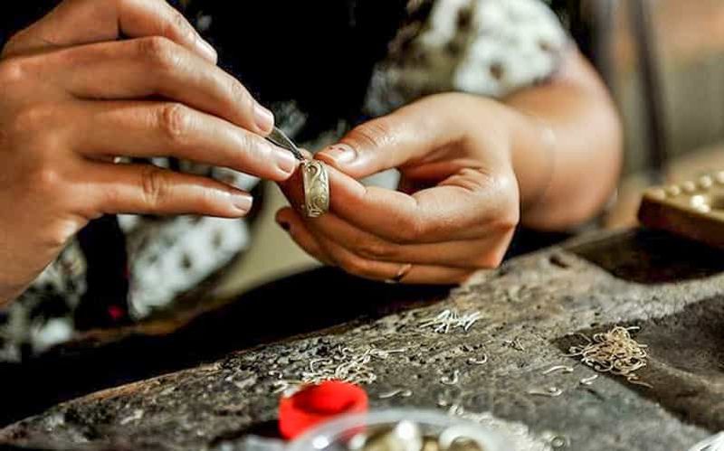 Billet Ubud : Atelier de fabrication de bijoux en argent