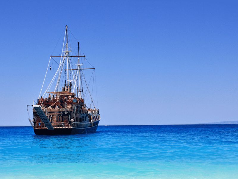 Billet Djerba: Excursion bateau pirate