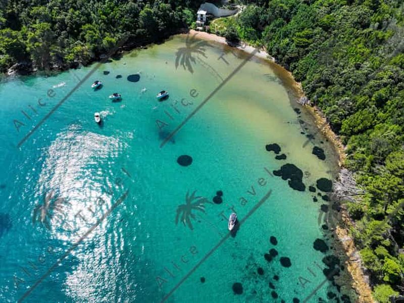 Billet Zadar : excursion en hors-bord vers 3 îles avec vin et snorkeling
