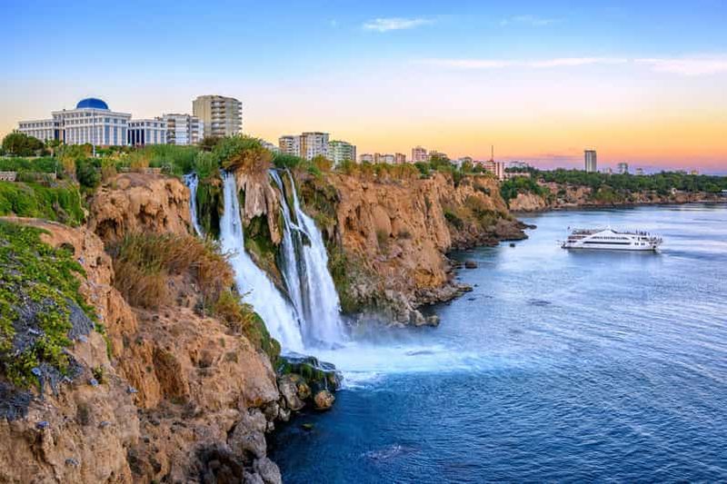 Billet Antalya : visite citadine avec chutes de Düden, croisière et téléphérique