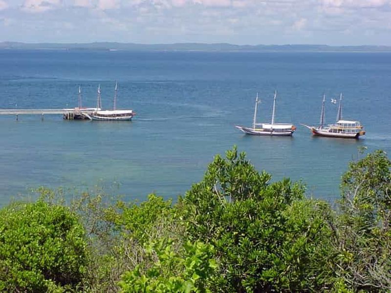 Billet Salvador : Croisière en goélette avec prise en charge et arrêt à Itaparica