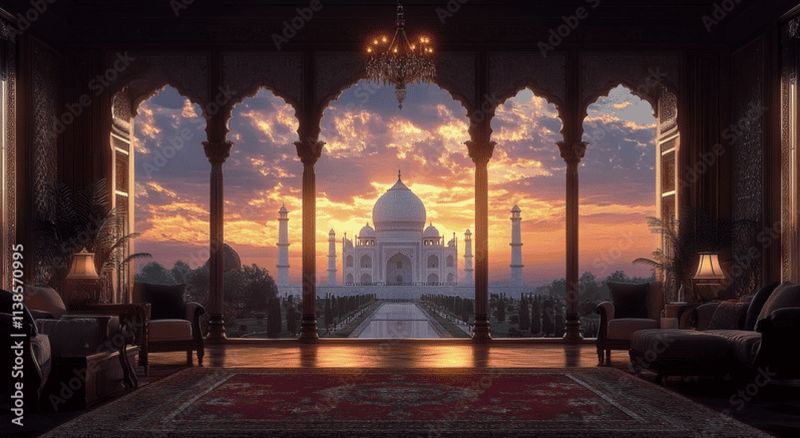Billet Excursion d'une journée au Taj Mahal depuis Hyderabad en avion