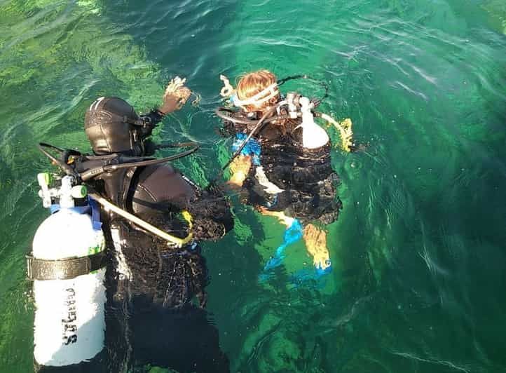 Billet Villasimius : Capo Carbonara Baptême de plongée avec moniteur