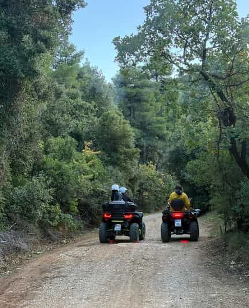 Billet Aventure sur le mont Parnitha en quad 650 cm³