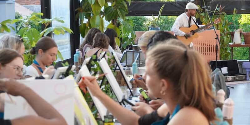 Billet Lisbonne : peinture et vin à volonté | Easel Escape