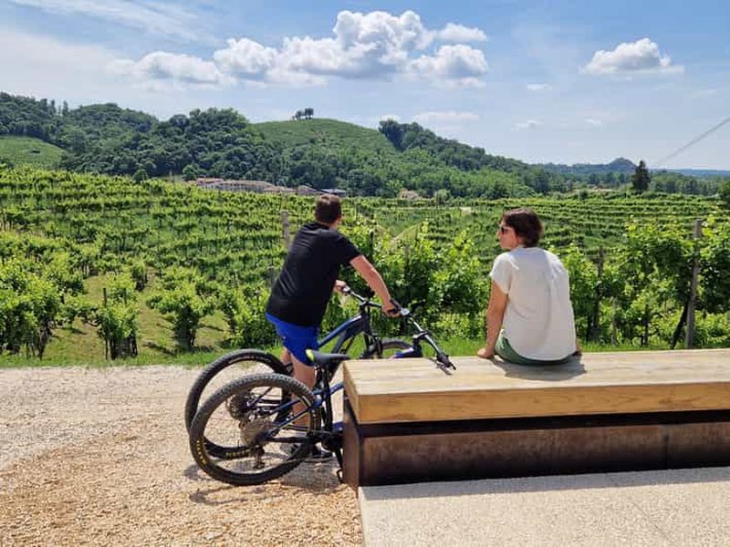 Billet Valdobbiadene : visite guidée en vélo électrique dans les collines du Prosecco