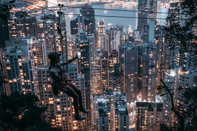 Billet Hong Kong : l'aventure Via Ferrata au sommet