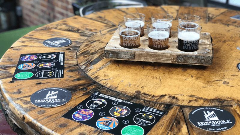 Billet Brinkburn St. Brewery : visite de la brasserie et dégustation de bières