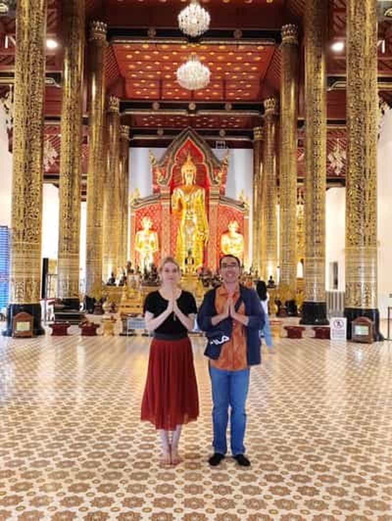 Billet Chiang Mai : visite à pied du temple et méditation avec un ancien moine