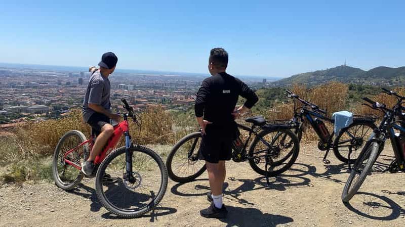 Billet De Barcelone au Tibidabo : excursion en VTT électrique, joyaux cachés et vues panoramiques
