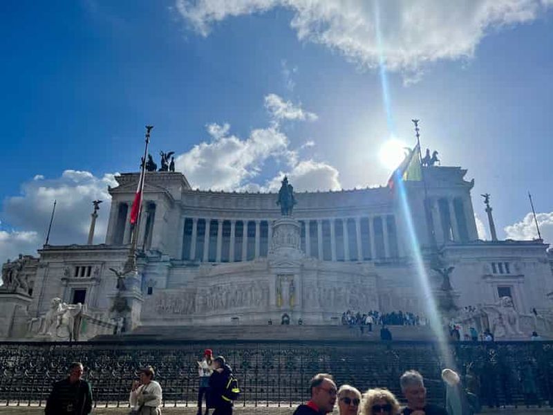 Billet Rome : Monument à Victor Emmanuel & P. Venezia Visite privée
