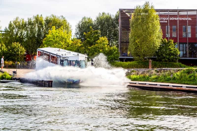 Billet Paris : Visite en bus amphibie de la ville et de la Seine