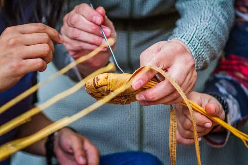 Billet Destinations Baraka : Tissage de paniers à Umm Qais
