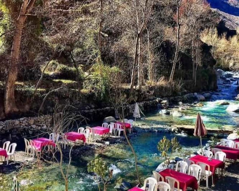 Billet Vallée de l'Ourika, montagnes de l'Atlas, chutes d'eau & visite guidée