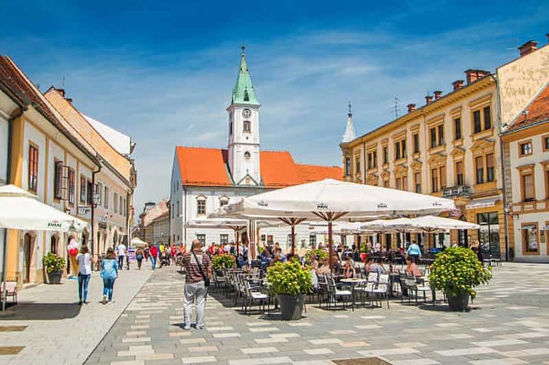 Billet De Zagreb à Varaždin : visite du marché, dégustation de mets et de vins