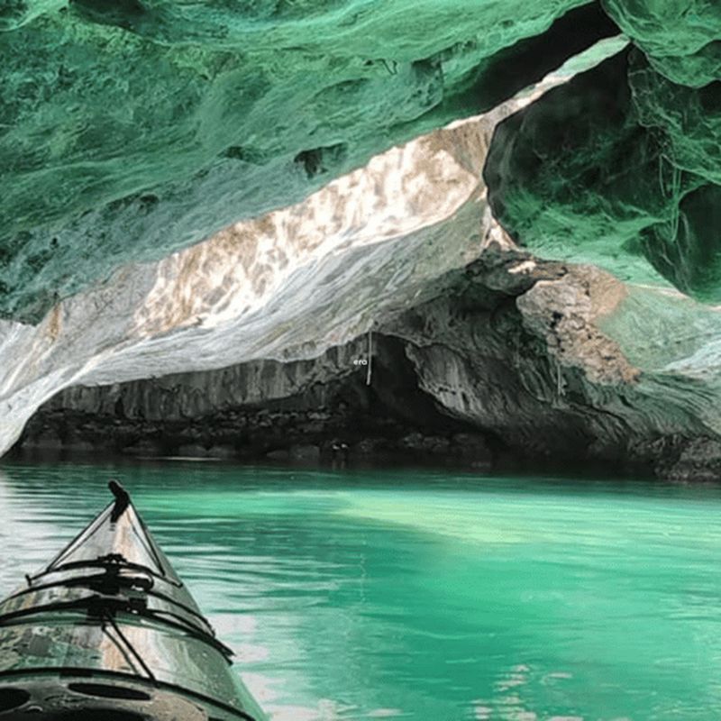 Billet Maratea : Excursion en kayak dans les grottes