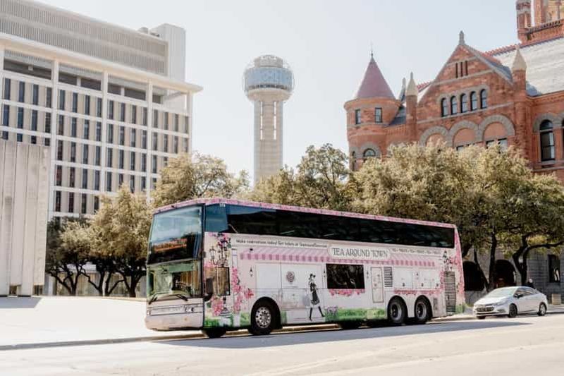 Billet Dallas : visite en bus de la ville avec dégustation de thé et friandises