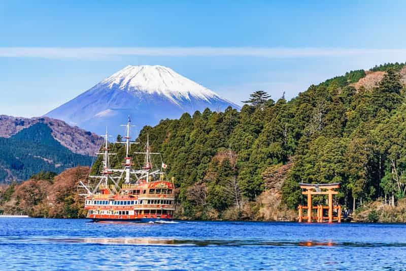 Billet Tokyo, 5e station du mont Fuji, croisière à Hakone et visite en bus avec train à grande vitesse