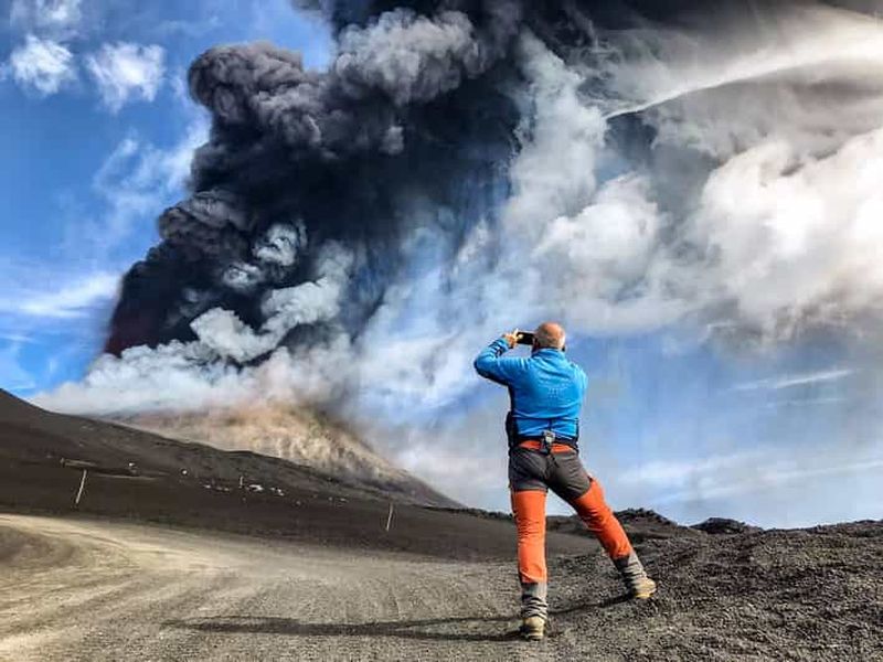 Billet Etna : randonnée à 3 000 m avec téléphérique et 4x4