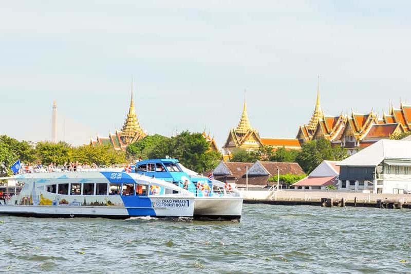 Billet Bangkok : bateau à arrêts multiples sur le fleuve Chao Phraya