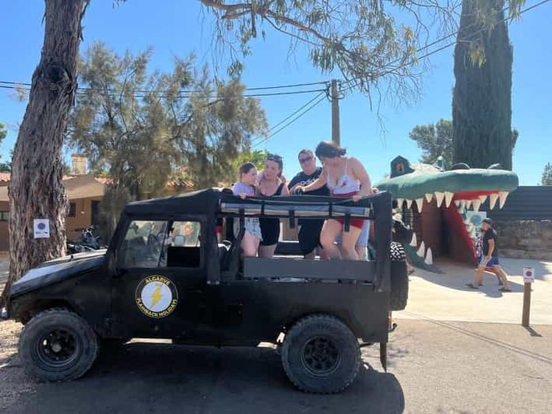 Billet Safari à Albufeira avec entrée au Krazy World et à la Bone Chapel