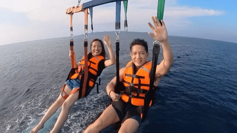 Billet Boracay Parasailing avec Insta 360