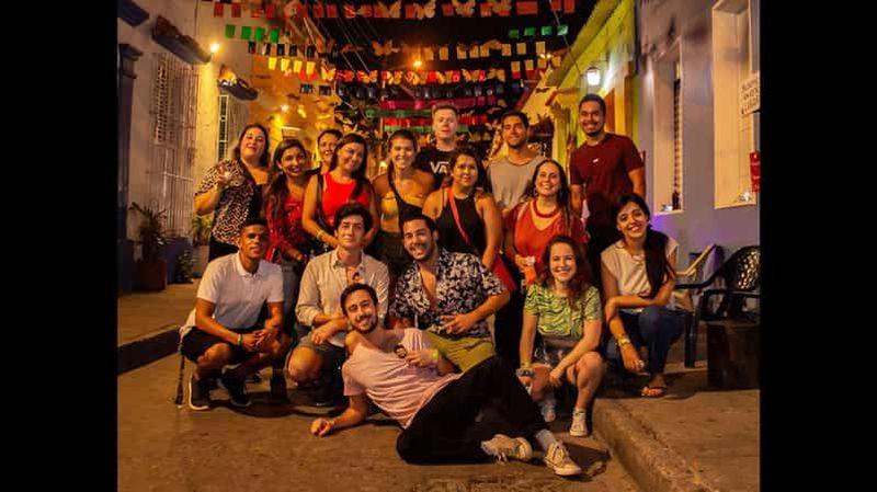 Billet Cartagena : Getsemaní Pub Crawl avec shots et cours de danse