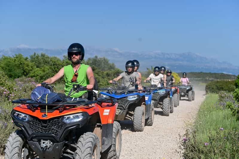 Billet Trogir, Žedno : île de Čiovo, circuit 100 % tout-terrain en quad
