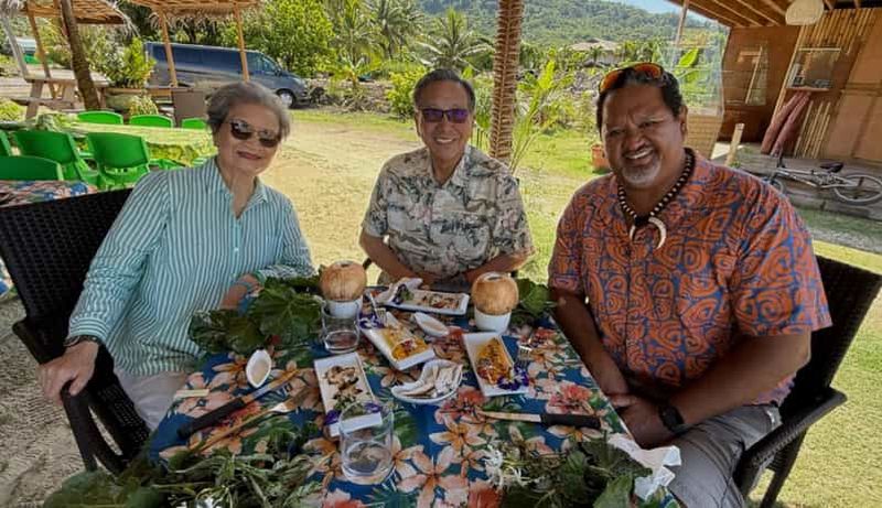 Billet Bora-Bora : cours de cuisine polynésienne, déjeuner et boissons