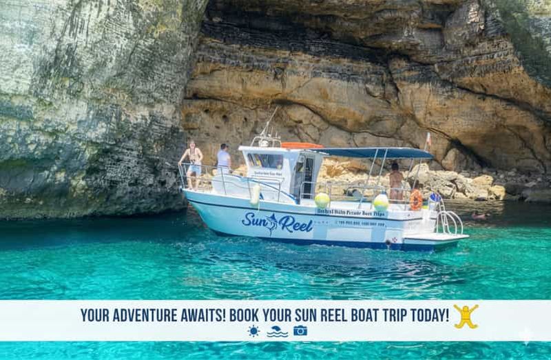 Billet Malte : lagon bleu, Comino et Gozo – Expérience en bateau privé