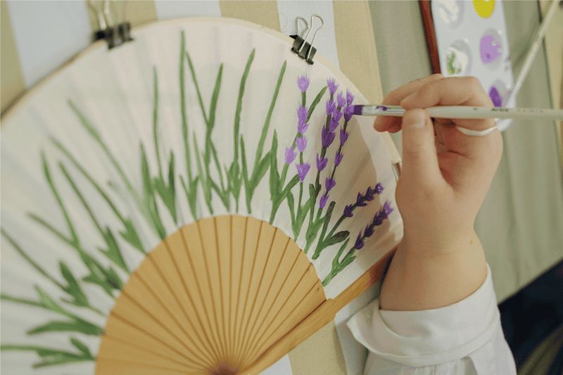 Billet Barcelone : Atelier de peinture Abanico avec Cava