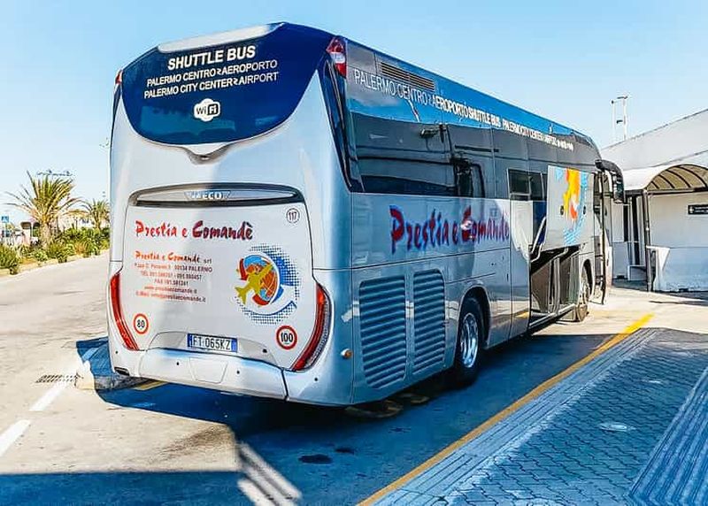 Billet Palerme : billets de bus aller simple entre l'aéroport et le centre-ville