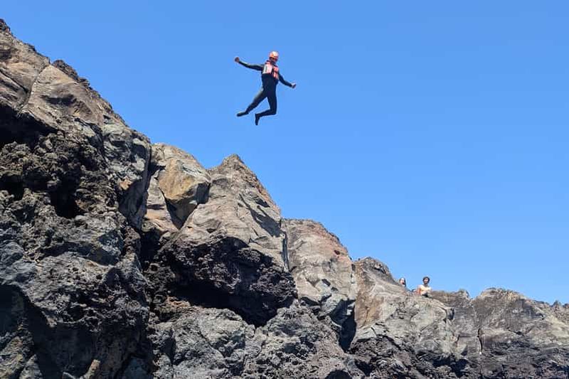 Billet Coasteering et saut de falaise à Madère