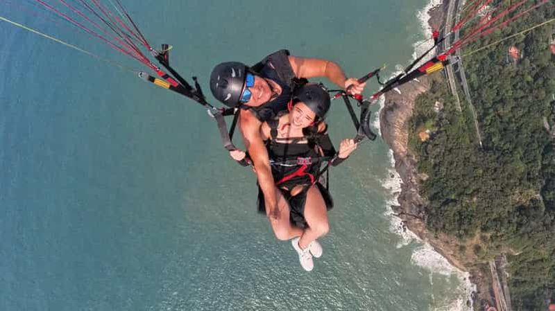 Billet Rio de Janeiro : Vols biplace en parapente au-dessus de Rio