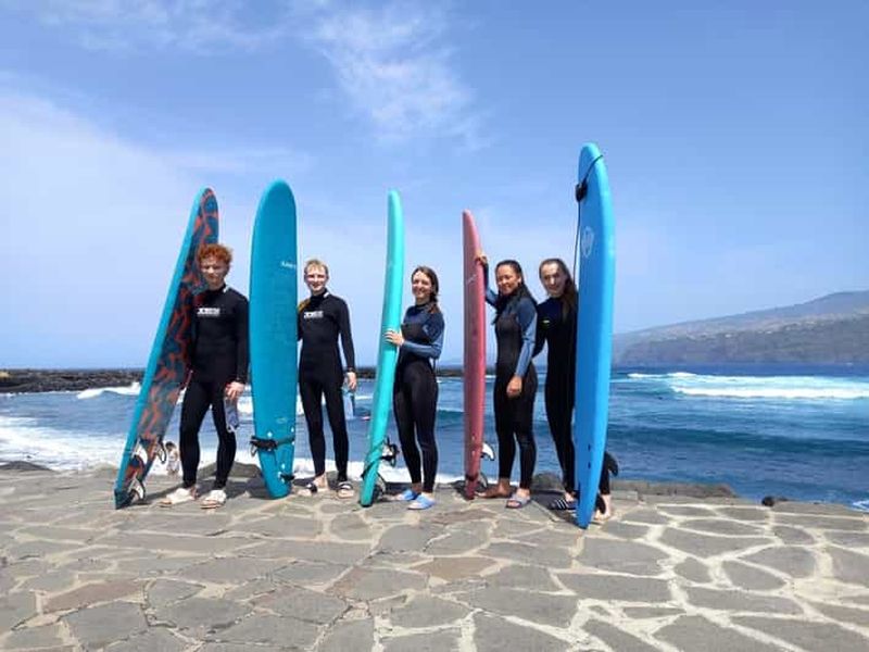 Billet Puerto de la Cruz : cours de surf à Playa Martianez