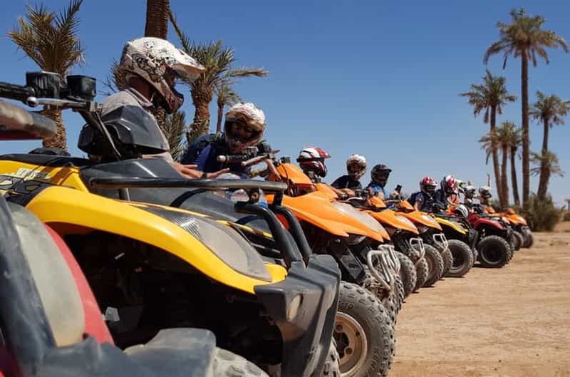 Billet Excursion en quad dans le désert et la palmeraie de Marrakech