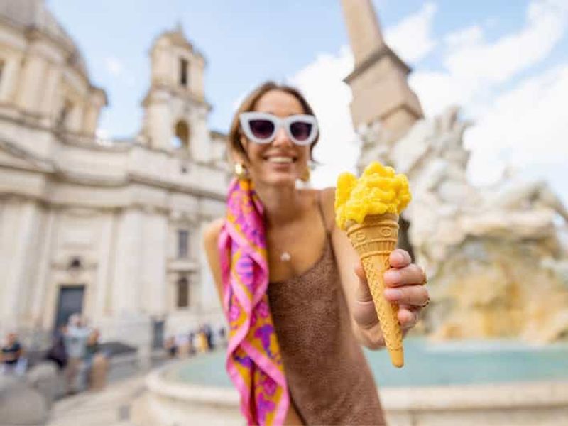 Billet Cours de cuisine Gelato et Pasta à Rome - Piazza Navona