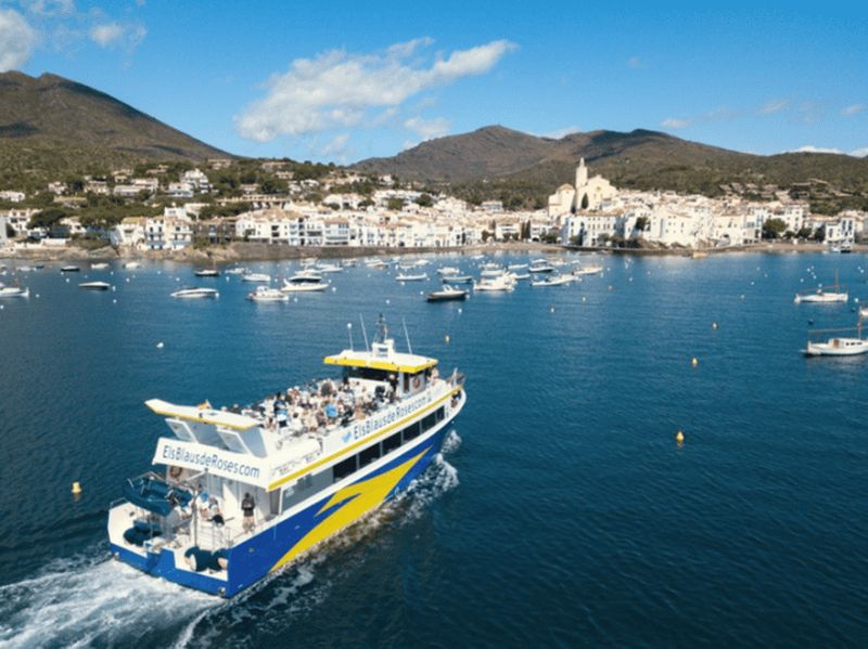 Billet Depuis Roses : sortie en bateau sur la Costa Brava jusqu'à Cadaqués