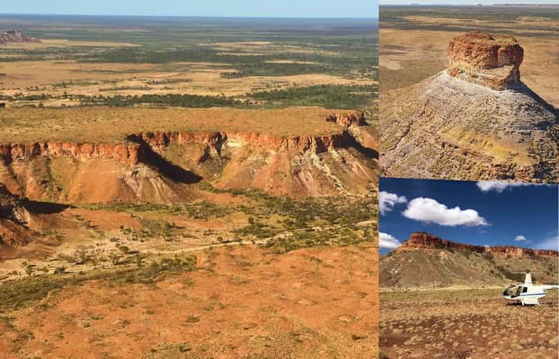 Billet Broome : vol panoramique en hélicoptère au-dessus des Edgar Ranges