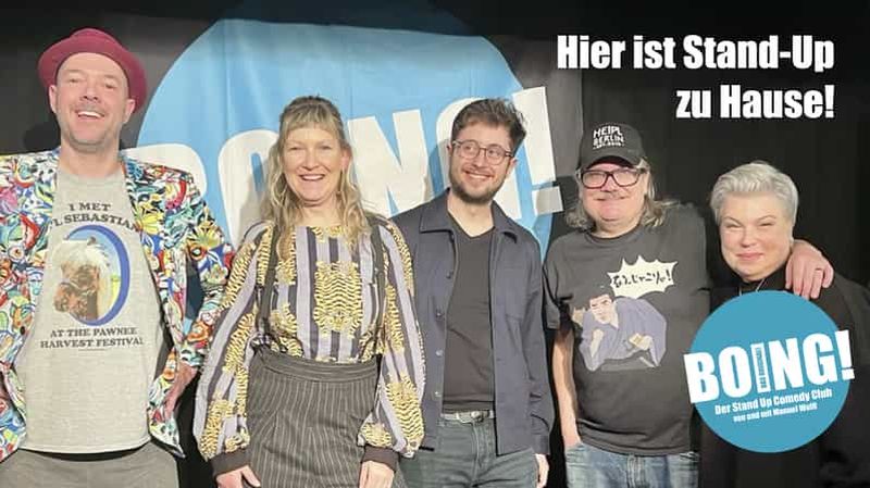 Billet Cologne : Boing! Comedy Club - Spectacle de stand-up