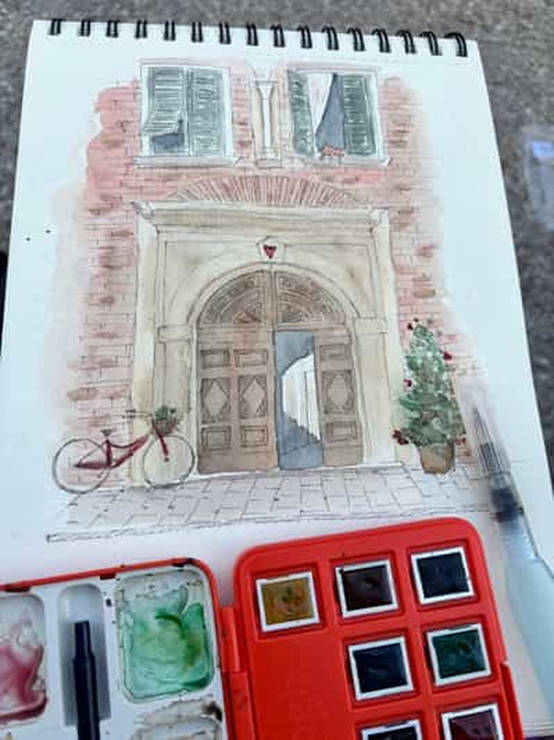 Billet Lucques : atelier de dessin urbain dans le centre-ville